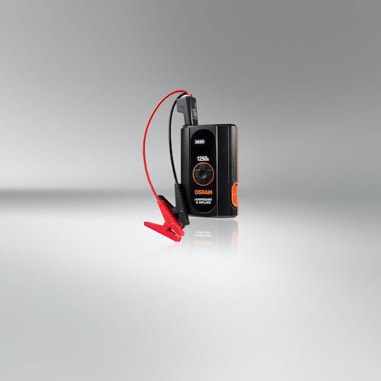 Osram Tragbarer Batterie-Starter Auto & Motorrad mit Pumpe 12V