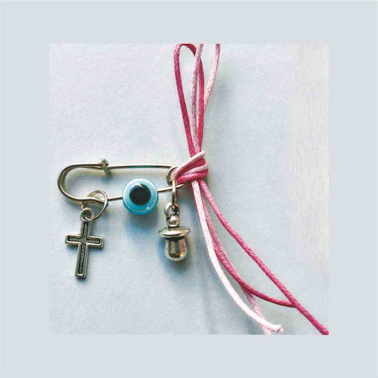 Mouchtaris Collection Christening Charm Pink 50 Pieces