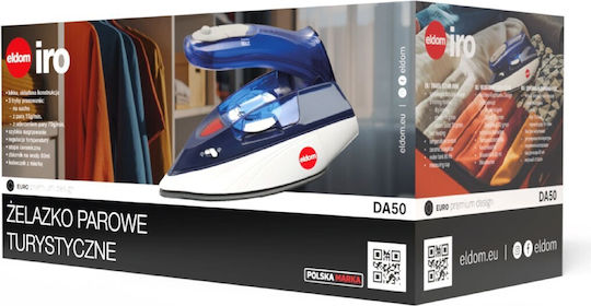 Eldom Steam Iron 700W with Continuous Steam Supply 8gr/min