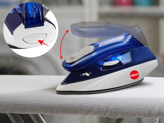 Eldom Steam Iron 700W with Continuous Steam Supply 8gr/min