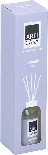 Diffuser 6αρώματα 50ml/2,5x2,5x18,2 Cm