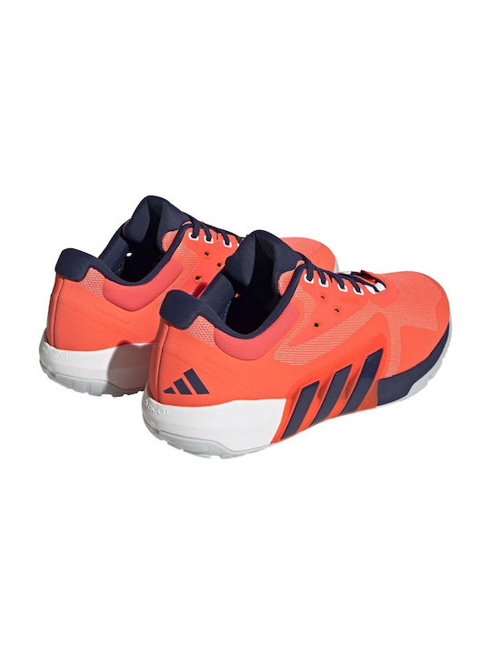Dropset Men's Sport Shoes Crossfit Solar Red Dark Blue Cloud White