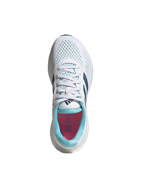Supernova 2 Γυναικεία Αθλητικά Παπούτσια Running Cloud White / Wonder Steel / Bliss Blue