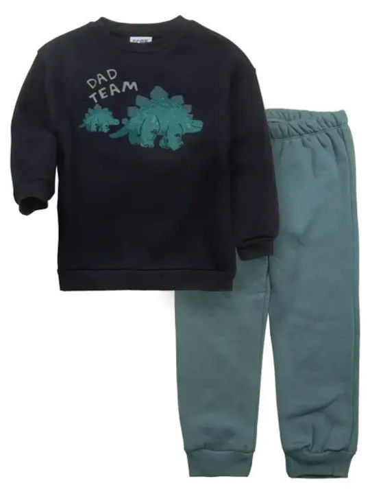 Kinder Trainingsanzüge Mit Bluse Blau 2Stücke