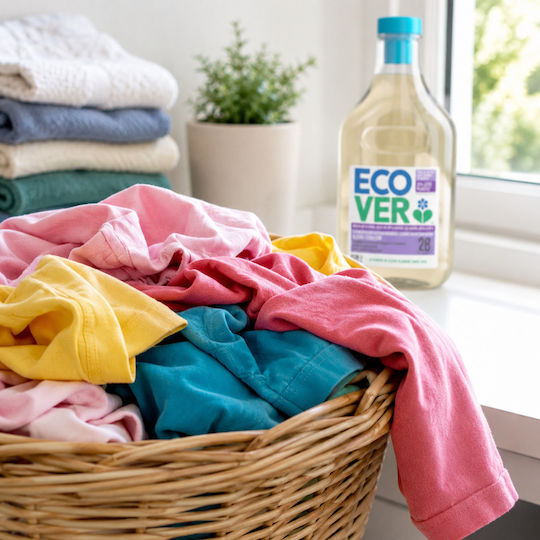 Ecover Liquid Detergent for Colored Clothes 1lt 28 Measures