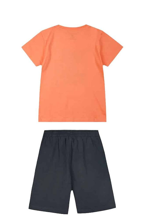 Kinder-Set mit Shorts Sommer 2Stück Orange