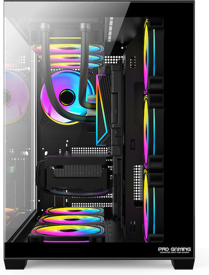 ProGaming ProGaming Elite Negru Gaming Desktop PC (i5-13400F/32GB DDR5/1TB SSD/GeForce RTX 5060 Ti/W11 Home)