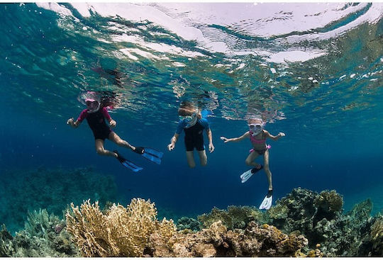 CressiSub Плавници за плуване Agua Kids Aquamarine