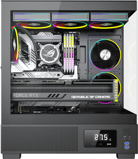 ProGaming Kian Black Glacier 360 Desktop PC Gaming (i5-14400F/32GB DDR5/1TB SSD/GeForce RTX 5060/Windows 11 Home)