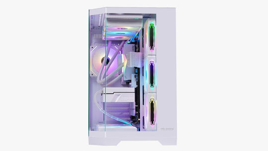 ProGaming Banshee Alb Glacier 360 Gaming Desktop PC (i5-14400F/32GB DDR5/1TB SSD/Radeon RX 9060 XT/W11 Home)