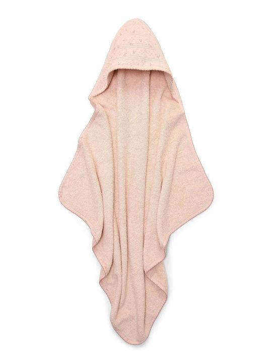 Little Dutch Baby Bathrobe Hooded Pure Pure Blossom 100x100cm