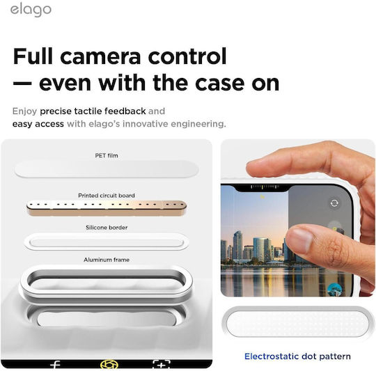 Elago Back Cover Σιλικόνης Λευκό (iPhone 17 Pro Max)