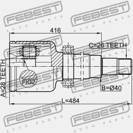Rechter Innere Verbindung Ford Mondeo Ca2 2007-2014 Eu 1459764