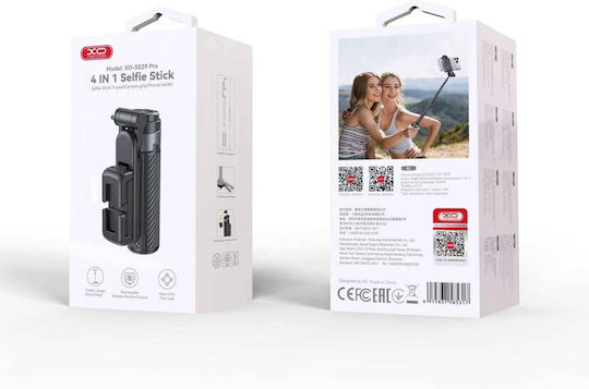 XO Ss29 Selfie Stick with Bluetooth Black