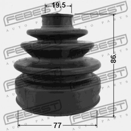 Honda Integra 4d Db6 Jp Капак На Външна Връзка 44018-s04-c04