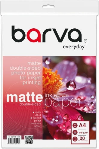 Farbiges Fotopapier Ip-be140-412 Alltags Doppeltes Matt 140 g/m² A4 20 Blätter