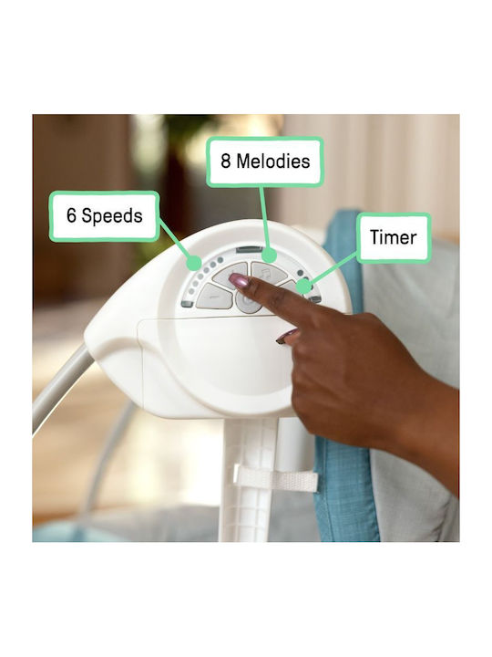 Ingenuity Electric Baby Bouncer Swing with Music for Child up to 9kg