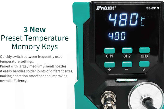Proskit SS-331NB Electric Soldering Station 160W with Temperature Setting