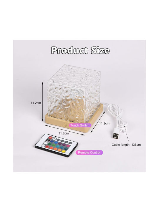Proiector Decorativ RGB 3x3cm