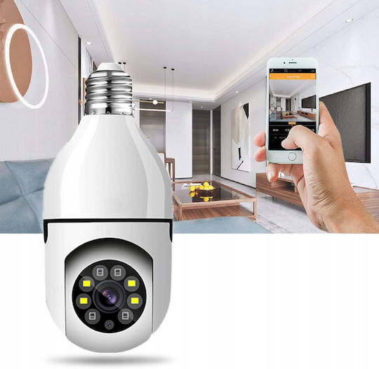 Spionagekamera WiFi 8MP mit Speicherkartensteckplatz und Bewegungsmelder