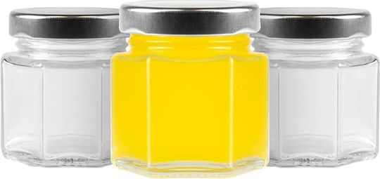 Bimberek Glas Gefäß mit Deckel 30ml (12 Stück)