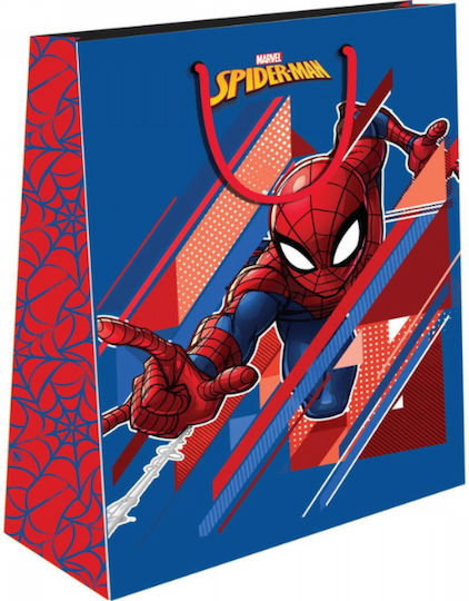 Diakakis Paper Gift Bag with Spiderman Theme 45x12x33cm