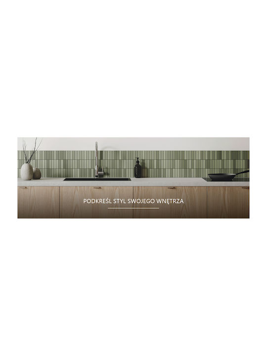 Vinyl Floor Sticker Graphics Kitchen 120x60 Light Green