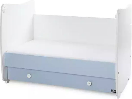 Lorelli Dream White Crib with Mattress and Drawer