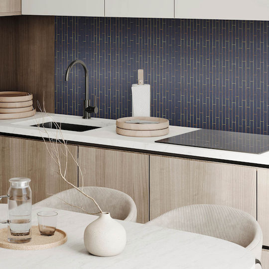 Set Vinyl Kacheln Bedruckte Textur Wandziegel 10x40x20 cm