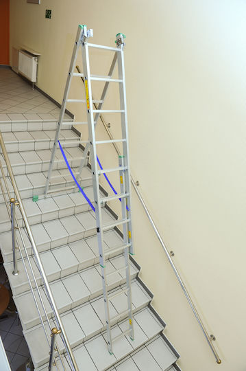 Multipurpose Aluminum Ladder with Maximum Height 8.41m