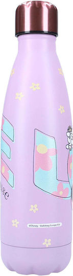 Vintage Lovers Rostfreier Stahl Kinder Trinkflasche Minnie Flieder 700ml