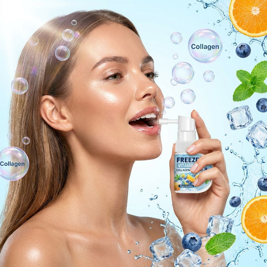 Amhes Freeze Vitamins – Collagen Peptides with Vitamin C 30ml Chocolate Burst