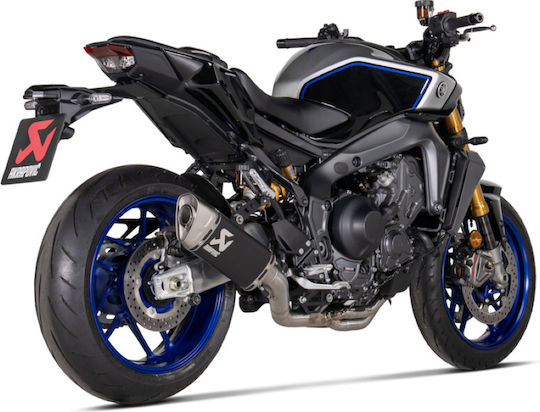 Akrapovic Full System Racing Open Fitting Kit Black Yamaha Mt-09/fz-09 '21-'26 S-y9r24-aptbl.black