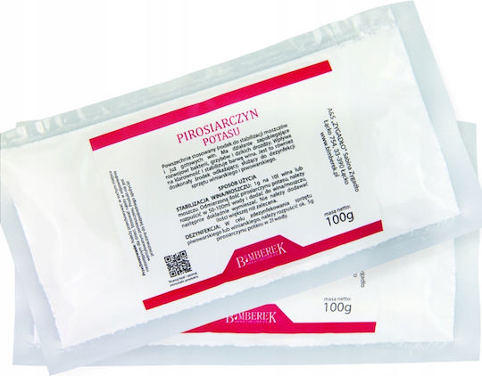 Potassium Metabisulfite 100g Disinfection Wine Stabilization