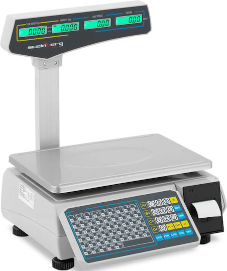 Steinberg Systems Elektronische Handelswaage mit 30kg Maximales Gewicht und 15gr Präzision der Messung