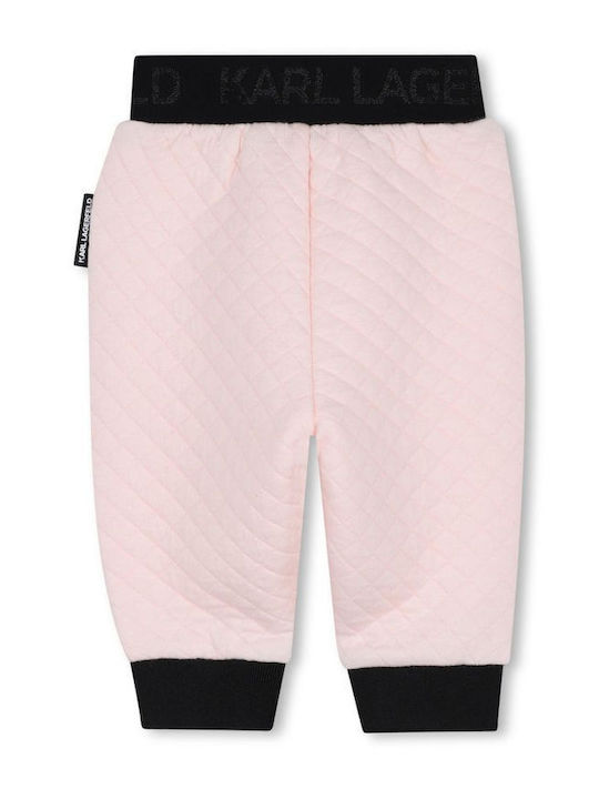 Kids Sweatpants Set Pink
