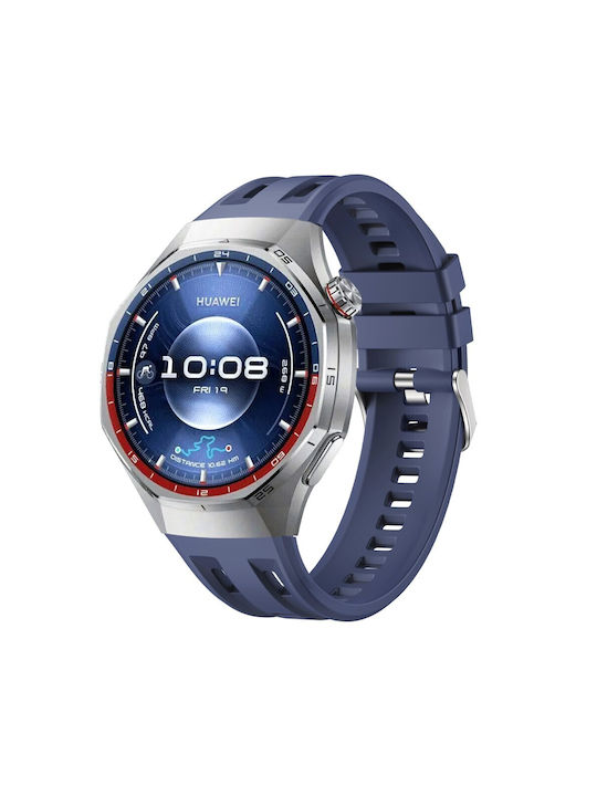 Huawei Watch Ultimate 2/Watch GT Runner 2/Watch GT 6 Pro 46mm Silicone Strap Blue