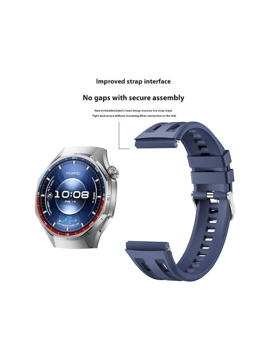 Huawei Watch Ultimate 2 Watch GT Runner 2 Watch GT 6 Pro 46mm Silicone Strap Red