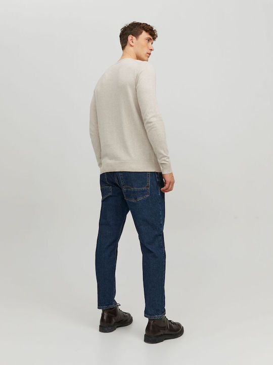 Jack & Jones Пуловер С Дълъг Ръкав Oatmeal