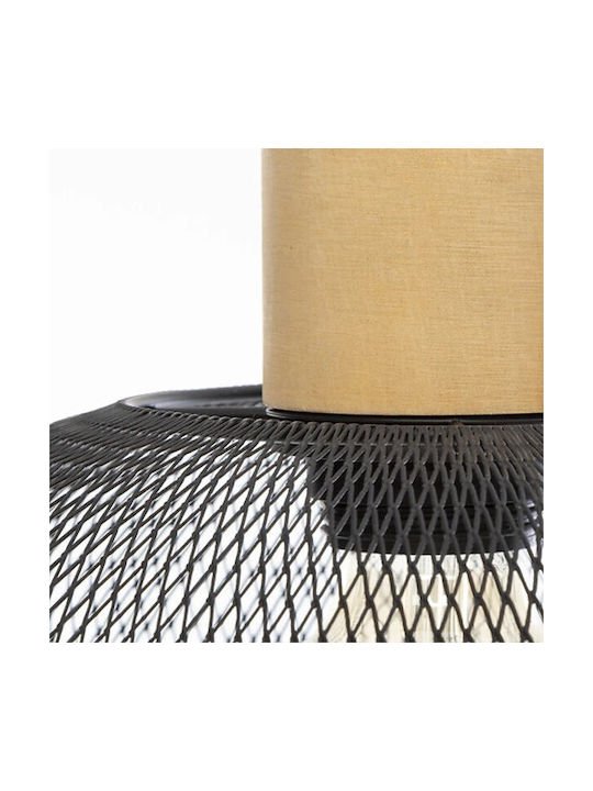 Atmosphera Lumini Suspendate Negru Cu Bază De Bec E27 30x30cm