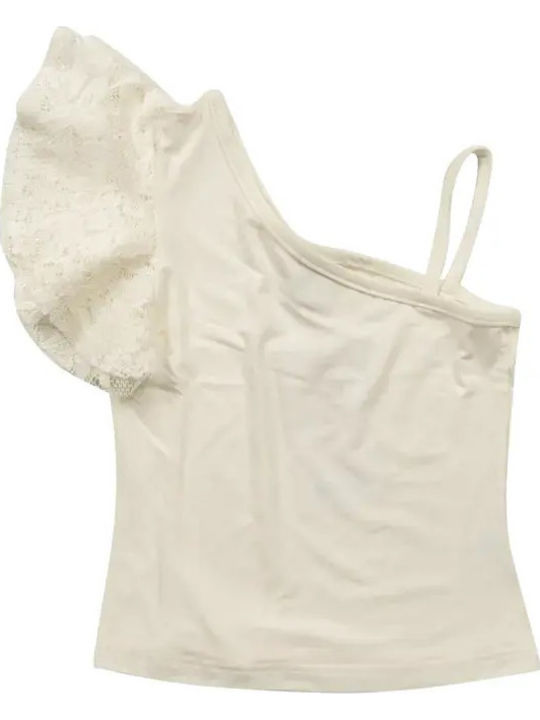 Kids Set with Pants Summer 2 Pieces White