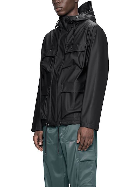 Waterproof and Windproof Jacket Black