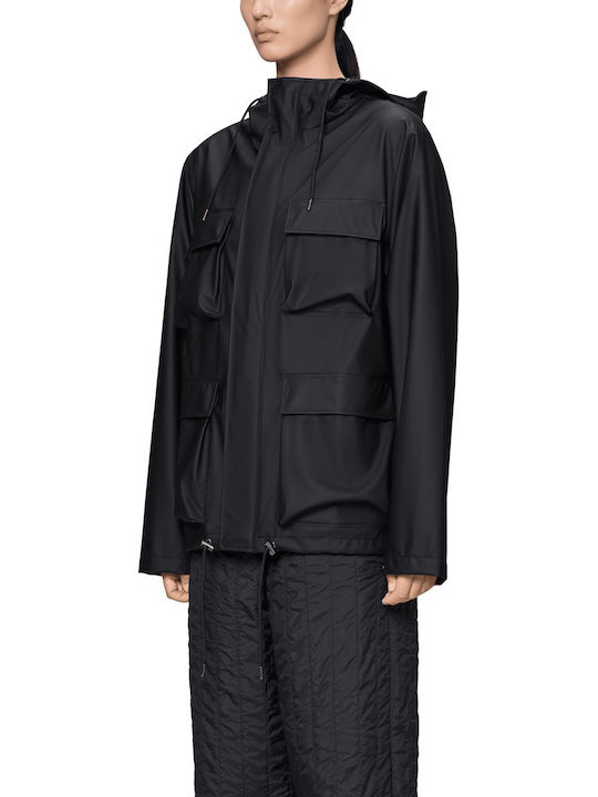 Waterproof and Windproof Jacket Black