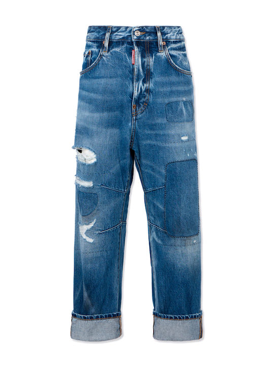 Hochgebirge Damen Jeans Hosen mit Rissen in Reguläre Passform