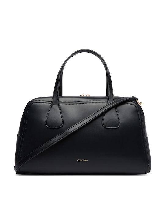 Calvin Klein Monogram Women's Shoulder Bag Black