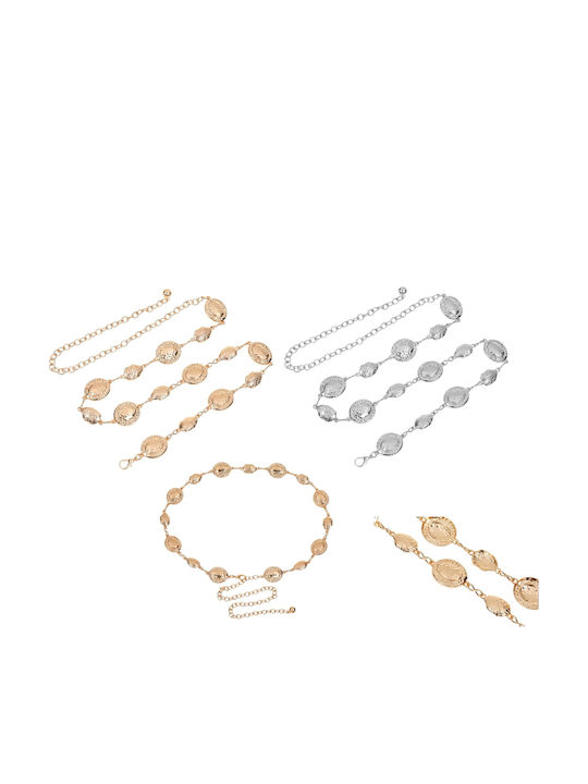 Women's Chain Belt Gold