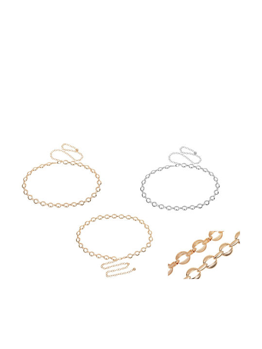 Women's Chain Belt Gold