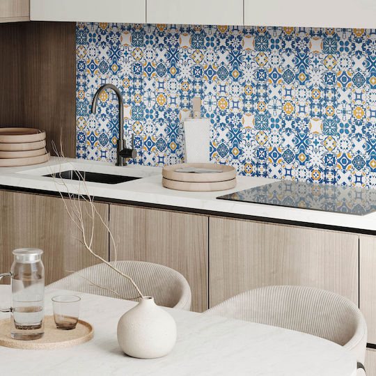 Printed Vinyl Tiles Ready for Installation Mosaic Designs Layout 6x60x30 Pcs