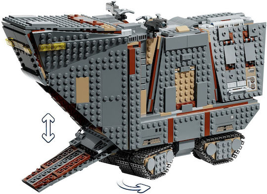 LEGO Star Wars Offworld Sandcrawler и Mudhorn за 14+ Години 1683 Бр.