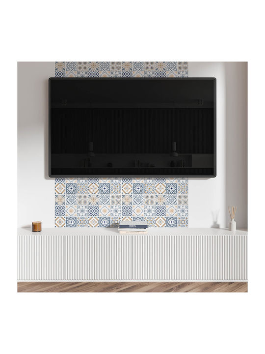 Easy Install Vinyl Tile Pack Mosaic Checkered Designs 6x60x30 Cm